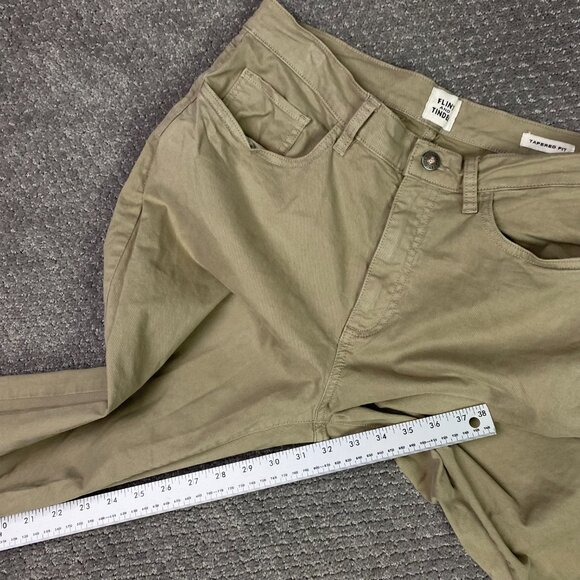 Flint and Tinder 365 Pants Men's 32 x 32 Khaki Tan  Tapered Fit Chino Casual - Picture 13 of 14